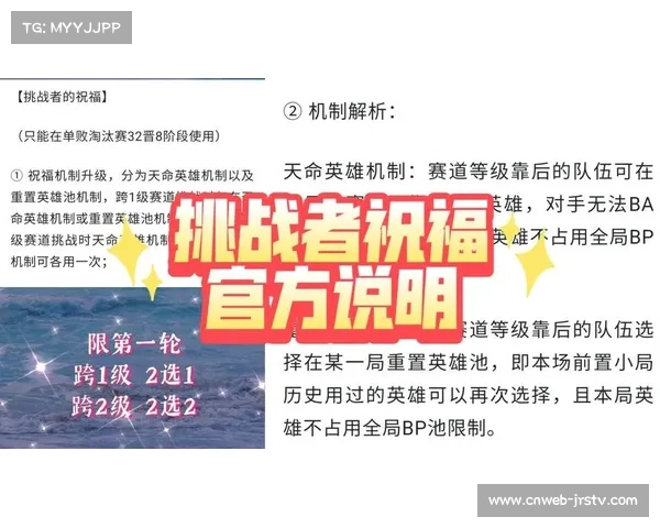挑战者杯引入“天命英雄”机制，低级别战队获跨级挑战优势